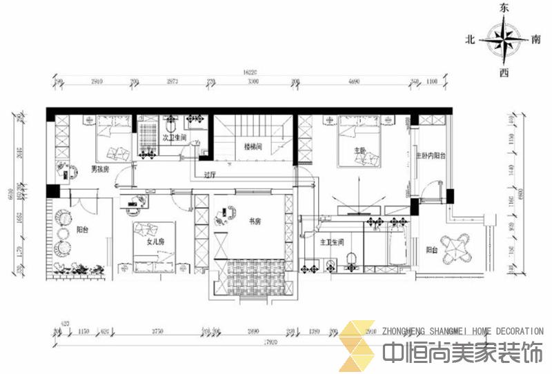 西安,西安家裝,西安家裝設(shè)計,西安小戶型設(shè)計公司,裝修案例綠地與湖裝修效果圖